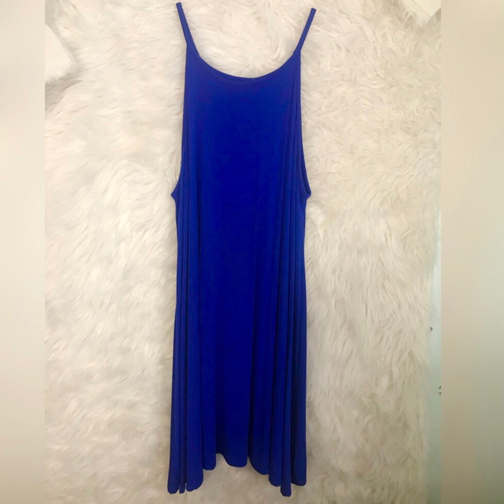 Old Navy Cobalt Blue Halter Top Dress
